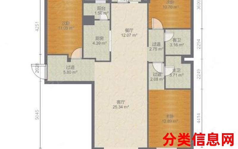 富力城云栖谷丨4室2厅二手房出售,报价：133万元