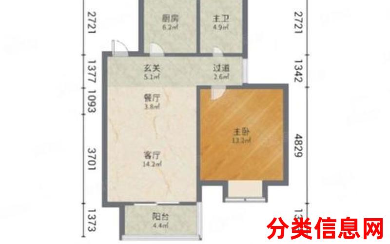 资阳天怡苑,4室2厅二手房出售,报价：55.8万元