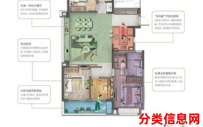 金色旺角小区丨2室2厅二手房出售,报价：60.8万元