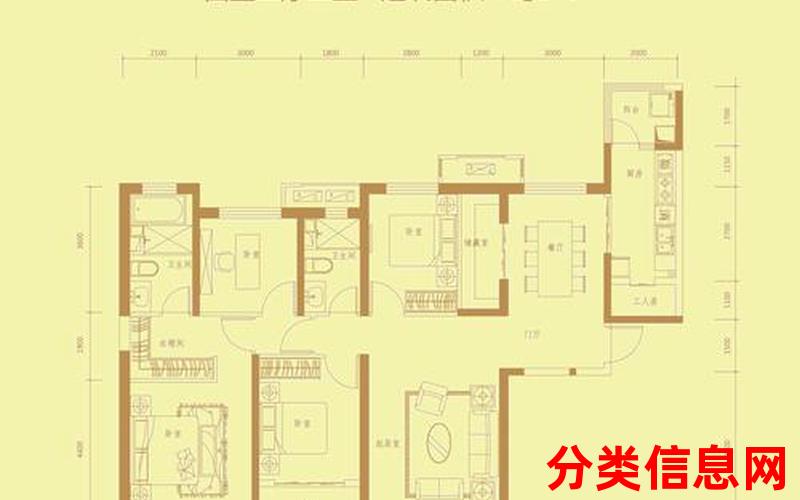 恒大帝景丨4室2厅二手房出售,报价：180万元