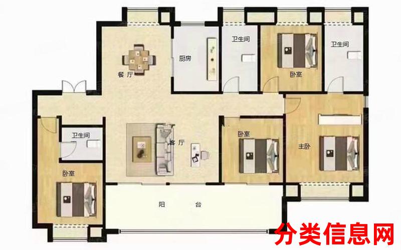 阳光城青山湖大境丨4室2厅二手房出售,报价：236万元